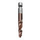 6pcs M3-M10 Combination Drill Tap Bit Set HSS 6542 AlTiN Coated Deburr Countersink Drill Bits 6pcs M3-M10 Combination Drill Tap Bit Set HSS 6542 AlTiN Coated Deburr Countersink Drill Bits