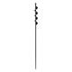 75cmx4cm Electric Auger Drill Bit Digs Hole Hex Shank Black For Garden Loose Soil 75cmx4cm Electric Auger Drill Bit Digs Hole Hex Shank Black For Garden Loose Soil