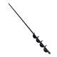 75cmx4cm Electric Auger Drill Bit Digs Hole Hex Shank Black For Garden Loose Soil 75cmx4cm Electric Auger Drill Bit Digs Hole Hex Shank Black For Garden Loose Soil