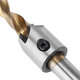 7/8Pcs 3-10mm Round Shank Titanium Coated Countersink Drill Bit Set Replacement Three Point Carpentry Tool Woodworking Tool With Hexagon L-Wrench 7/8Pcs 3-10mm Round Shank Titanium Coated Countersink Drill Bit Set Replacement Three Point Carpentry Tool Woodworking Tool With Hexagon L-Wrench