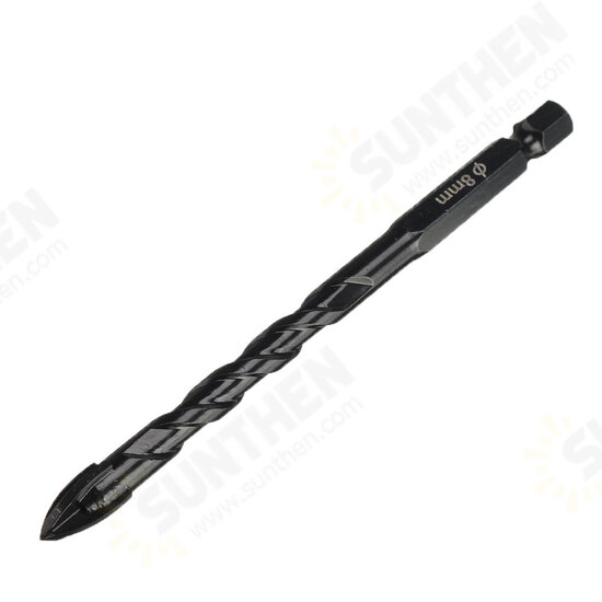 7Pcs 4 Flutes Masonry Drill Bits Tungsten Carbide Tip Ceramic Concrete Drill Bit Set For Glass Tile Brick Plastic Wood Wall Mirror Ceramic Tile 7Pcs 4 Flutes Masonry Drill Bits Tungsten Carbide Tip Ceramic Concrete Drill Bit Set For Glass Tile Brick Plastic Wood Wall Mirror Ceramic Tile