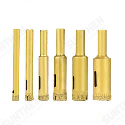 7pcs 5-16mm HSS Titanium Coated Hole Saw Cutter Hole Opener for Glass Marble Vitrified Tiles 7pcs 5-16mm HSS Titanium Coated Hole Saw Cutter Hole Opener for Glass Marble Vitrified Tiles