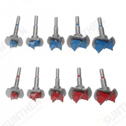 7pcs Blue or Red Woodworking Hinge Hole Opener Set Positioning Hole Saw Cutter Drill Bits 7pcs Blue or Red Woodworking Hinge Hole Opener Set Positioning Hole Saw Cutter Drill Bits