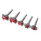 7pcs Blue or Red Woodworking Hinge Hole Opener Set Positioning Hole Saw Cutter Drill Bits 7pcs Blue or Red Woodworking Hinge Hole Opener Set Positioning Hole Saw Cutter Drill Bits
