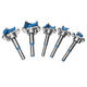 7pcs Blue or Red Woodworking Hinge Hole Opener Set Positioning Hole Saw Cutter Drill Bits 7pcs Blue or Red Woodworking Hinge Hole Opener Set Positioning Hole Saw Cutter Drill Bits