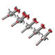 7pcs Blue or Red Woodworking Hinge Hole Opener Set Positioning Hole Saw Cutter Drill Bits 7pcs Blue or Red Woodworking Hinge Hole Opener Set Positioning Hole Saw Cutter Drill Bits