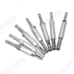 7pcs Self Centering Door Window Hinge Set Twist Wood Drill Bit Hole Puncher 7pcs Self Centering Door Window Hinge Set Twist Wood Drill Bit Hole Puncher