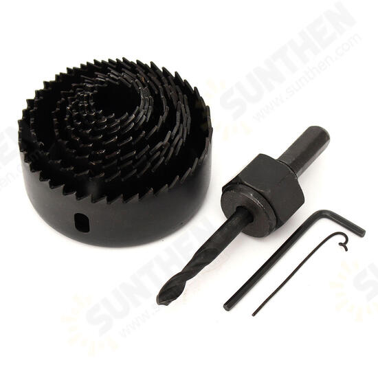 8 In 1 19-64mm Hole Saw Cutter Woodwork Drill Bit 8 In 1 19-64mm Hole Saw Cutter Woodwork Drill Bit