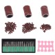 80-180 Grit Sanding Drum Sand Bands with Diamond Drill Bits Polishing Tool 80-180 Grit Sanding Drum Sand Bands with Diamond Drill Bits Polishing Tool
