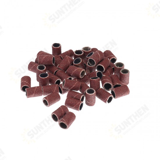 80-180 Grit Sanding Drum Sand Bands with Diamond Drill Bits Polishing Tool