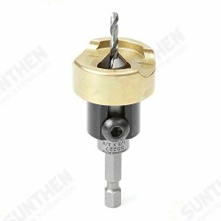 82 Degree Carbide Tipped Woodworking Countersink Drill Bits with Adjustable Depth Stop No Thrust Ball Bearing 82 Degree Carbide Tipped Woodworking Countersink Drill Bits with Adjustable Depth Stop No Thrust Ball Bearing