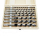 8Pcs 230mm Hexagonal Carbon Steel Auger Bit Set Wooden Case Machined Woodworking Turret Drill Punching Door Lock Reaming Drill Kit 8Pcs 230mm Hexagonal Carbon Steel Auger Bit Set Wooden Case Machined Woodworking Turret Drill Punching Door Lock Reaming Drill Kit