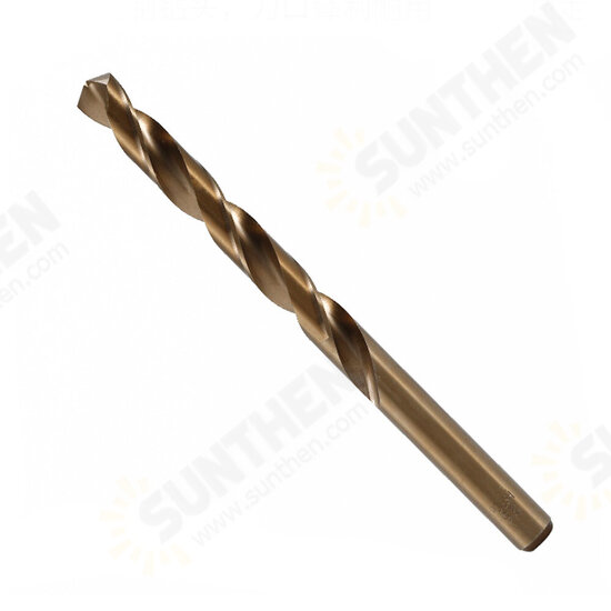 8Pcs 3-5.2MM M43 Cobalt Twist Drill Bit Stainless Steel Metal Special Perforated Straight Handle 8Pcs 3-5.2MM M43 Cobalt Twist Drill Bit Stainless Steel Metal Special Perforated Straight Handle