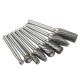 8pcs Carbide Rotary Burr Set 1/4 Inch Shank File Power Tool 8pcs Carbide Rotary Burr Set 1/4 Inch Shank File Power Tool
