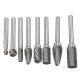 8pcs Carbide Rotary Burr Set 1/4 Inch Shank File Power Tool 8pcs Carbide Rotary Burr Set 1/4 Inch Shank File Power Tool