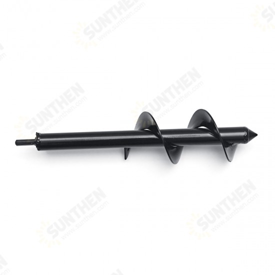 8x35/40cm Garden Auger Earth Planter Drill Post Hole Digger Earth Planting Drill for Electric Drill