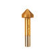 90 Degree Titanium-plated Metal Chamfer Drill Bit Straight Shank Chamfering Knife 90 Degree Titanium-plated Metal Chamfer Drill Bit Straight Shank Chamfering Knife