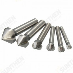 90 Degrees HSS Countersink Drill Bit 6.3mm -20.5mm Chamfer Drills Wood Working Tool