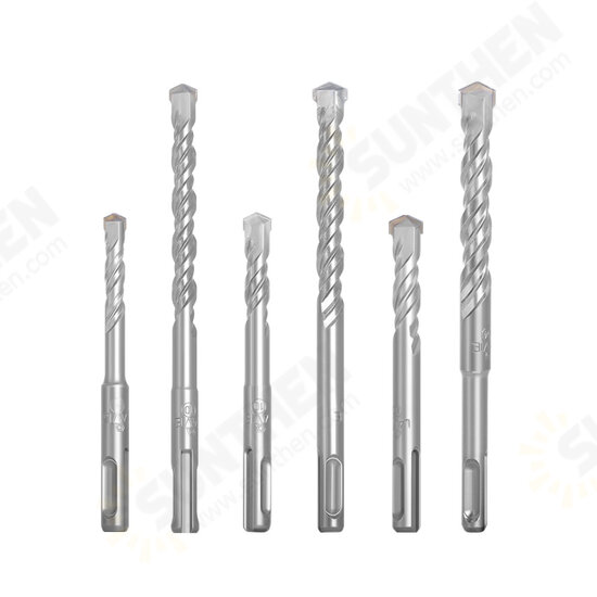 9/10pcs Hole Saw Drilling Masonry Drill 4/5/5.5/6/6.5/7/8/10/12/14mm Electric Hammer Drill Bits for Wall Concrete Brick Masonry