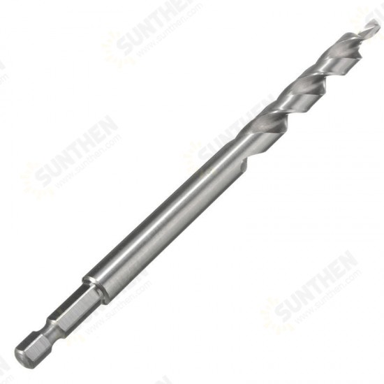 9.5mm Twist Step Drill Bit With Depth Stop Collar for Pocket Hole Jig Kit