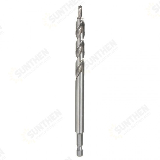 9.5mm Twist Step Drill Bit With Depth Stop Collar for Pocket Hole Jig Kit