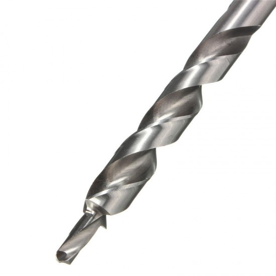 9.5mm Twist Step Drill Bit With Depth Stop Collar for Pocket Hole Jig Kit
