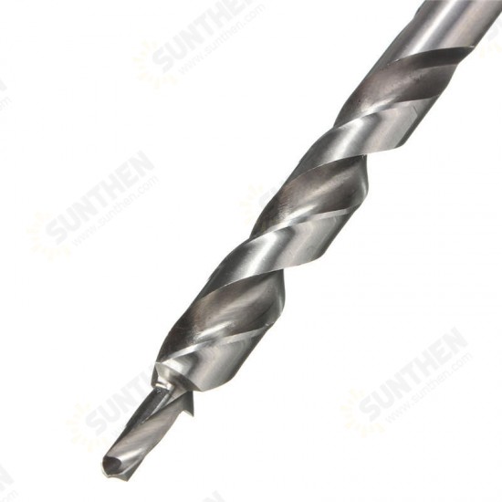 9.5mm Twist Step Drill Bit With Depth Stop Collar for Pocket Hole Jig Kit