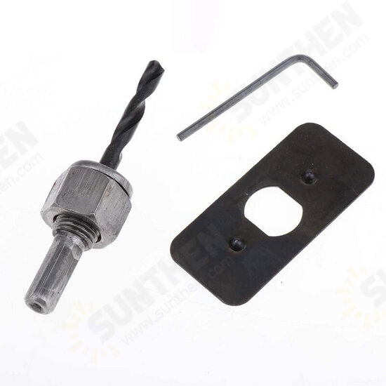 9pcs 51-89mm Hole Saw Cutter Set with Drill Head Anti-slip Fixing Plate Hexagon Shank Arbor 9pcs 51-89mm Hole Saw Cutter Set with Drill Head Anti-slip Fixing Plate Hexagon Shank Arbor