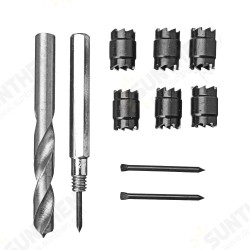 9pcs Spot Weld Cutter Punch Remover Panel Separator for Power Drill Welding Auto Body Work Tool Set 9pcs Spot Weld Cutter Punch Remover Panel Separator for Power Drill Welding Auto Body Work Tool Set