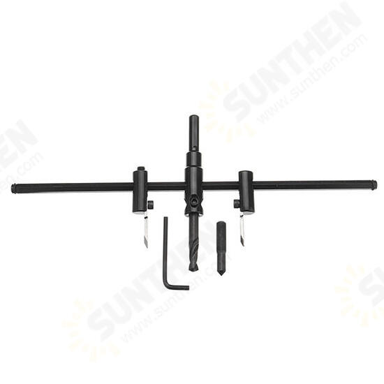 Adjustable 40-300mm Circle Hole Saw Cutter Wood Drywall Drill Bit Saw Round Cutting Tool Adjustable 40-300mm Circle Hole Saw Cutter Wood Drywall Drill Bit Saw Round Cutting Tool