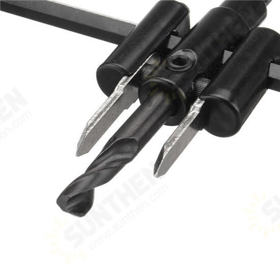 Adjustable 40-300mm Circle Hole Saw Cutter Wood Drywall Drill Bit Saw Round Cutting Tool Adjustable 40-300mm Circle Hole Saw Cutter Wood Drywall Drill Bit Saw Round Cutting Tool