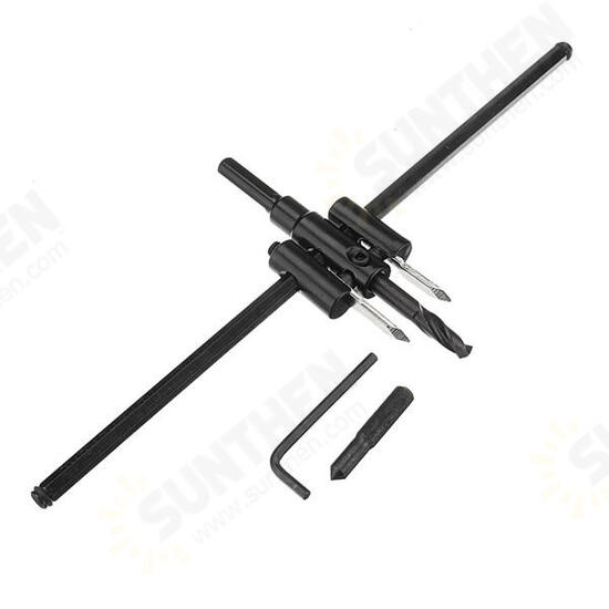 Adjustable 40-300mm Circle Hole Saw Cutter Wood Drywall Drill Bit Saw Round Cutting Tool Adjustable 40-300mm Circle Hole Saw Cutter Wood Drywall Drill Bit Saw Round Cutting Tool