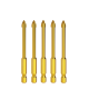 Alloy Triangle Drill Set Ceramic Tile Glass Hole Opener Reaming Hexagonal Shank Slot Drill Bit