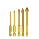 Alloy Triangle Drill Set Ceramic Tile Glass Hole Opener Reaming Hexagonal Shank Slot Drill Bit Alloy Triangle Drill Set Ceramic Tile Glass Hole Opener Reaming Hexagonal Shank Slot Drill Bit