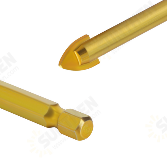 Alloy Triangle Drill Set Ceramic Tile Glass Hole Opener Reaming Hexagonal Shank Slot Drill Bit Alloy Triangle Drill Set Ceramic Tile Glass Hole Opener Reaming Hexagonal Shank Slot Drill Bit