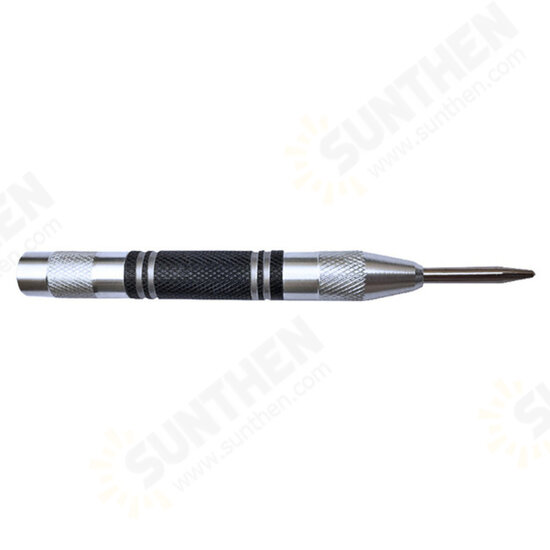 Automatic Center Pin Spring Loaded Mark Center Punch Tool Wood Indentation Mark Woodworking Tool Bit Punch