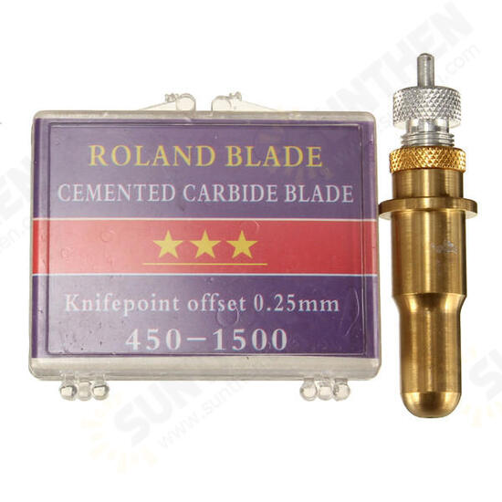 Cutting Plotter Blade Holder with 6pcs 45 60 Degree Blades Vinyl Cutter for Roland Cutting Plotter Blade Holder with 6pcs 45 60 Degree Blades Vinyl Cutter for Roland