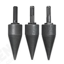 D42mm L140mm Splitter Drill Bit Steel Kindling Kindling Firewood Drill For Hammer Drill