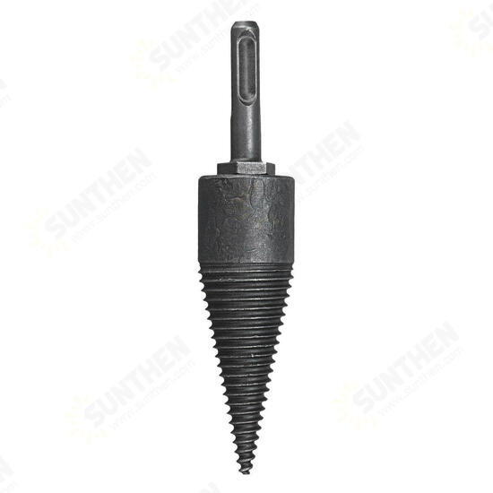 D42mm L140mm Splitter Drill Bit Steel Kindling Kindling Firewood Drill For Hammer Drill