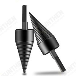 D42mm L140mm Splitter Drill Bit Steel Kindling Kindling Firewood Drill For Hammer Drill