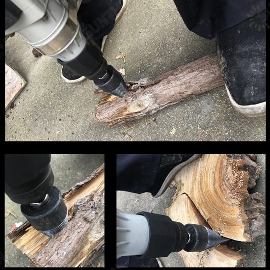 D42mm L140mm Splitter Drill Bit Steel Kindling Kindling Firewood Drill For Hammer Drill D42mm L140mm Splitter Drill Bit Steel Kindling Kindling Firewood Drill For Hammer Drill