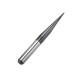 0.1-0.5mm 10 Degree PCB Drill Bit 0.1/0.2/0.3/0.4/0.5mm TiAlN Coated Flat Bottom PCB Drill CNC Engraving Bit