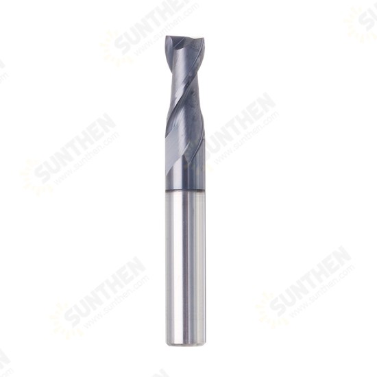 1-10mm HRC55 TiAlN 2 Flutes End Mill Cutter Tungsten Carbide Milling Cutter CNC Tool