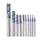 1-10mm HRC55 TiAlN 4 Flutes End Mill Cutter Tungsten Carbide Milling Cutter CNC Tool