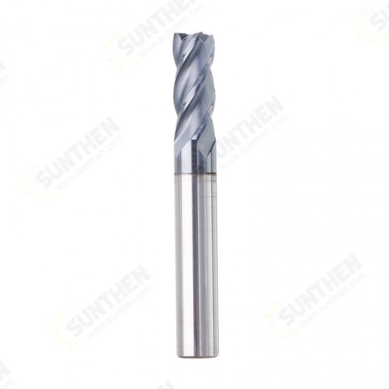 1-10mm HRC55 TiAlN 4 Flutes End Mill Cutter Tungsten Carbide Milling Cutter CNC Tool