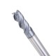 1-10mm HRC55 TiAlN 4 Flutes End Mill Cutter Tungsten Carbide Milling Cutter CNC Tool