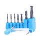 1-20mm 2 Flute End Mill HRC50 Tungsten Steel TiAIN Coat Milling Cutter For CNC Machine