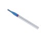 1-4mm HRC60 4 Flutes Milling Cutter Blue NACO Coated End Mill Cutter CNC Tool for Stainless Steel
