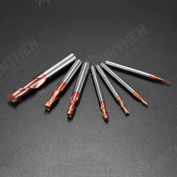 1-8mm 2 Flutes Tungsten Carbide End Mill Cutter HRC55 AlTiN Coating CNC End Mill Tool 1-8mm 2 Flutes Tungsten Carbide End Mill Cutter HRC55 AlTiN Coating CNC End Mill Tool