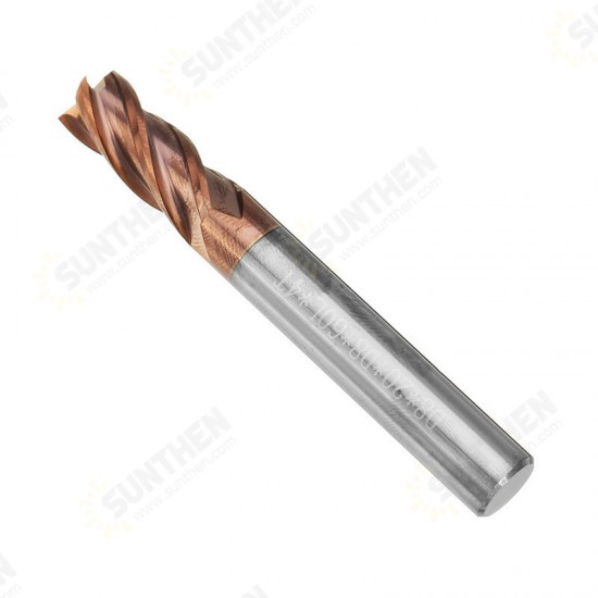 1-8mm 4 Flutes Tungsten Carbide End Mill Cutter HRC55 AlTiN Coating End Mill Cutter CNC Tool